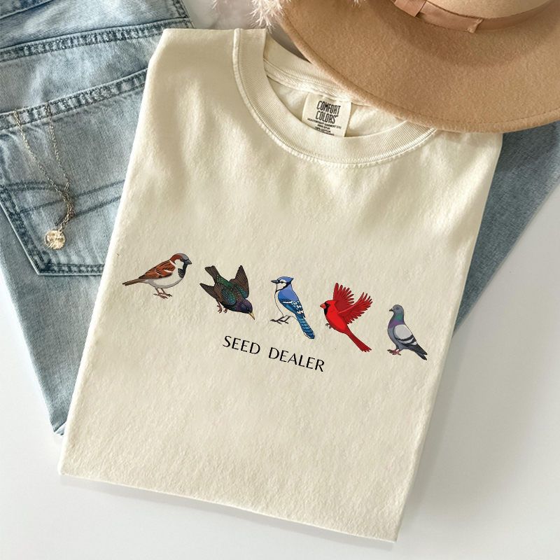 Seed Dealer Funny Bird Lover T-shirt