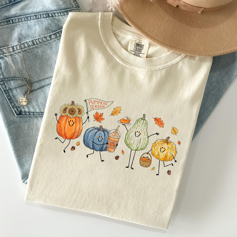 Funny Fall Pumpkin Season T-shirt