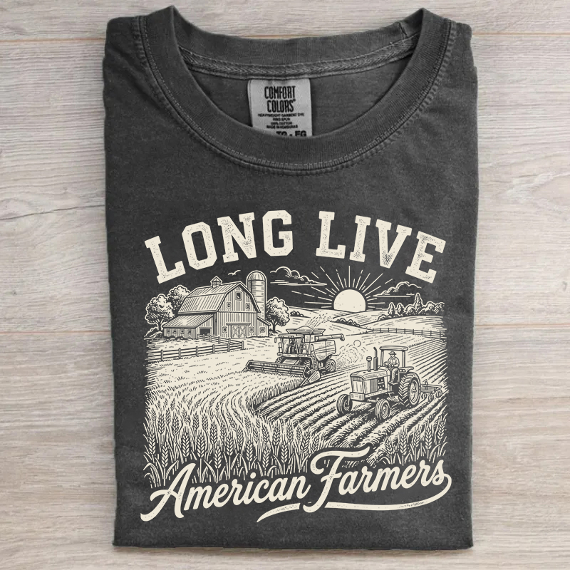 Long Live American Farmers T-shirt