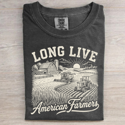 Long Live American Farmers T-shirt
