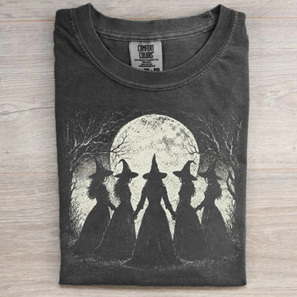 Witches Coven Spooky Forest Halloween T-shirt