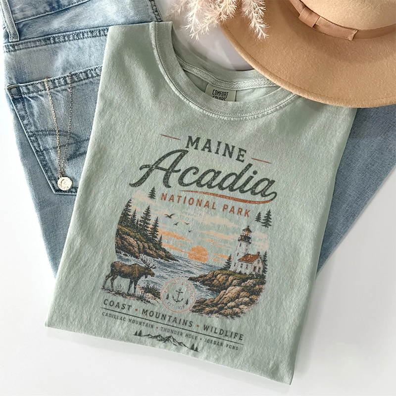 Maine Acadia National Park T-shirt