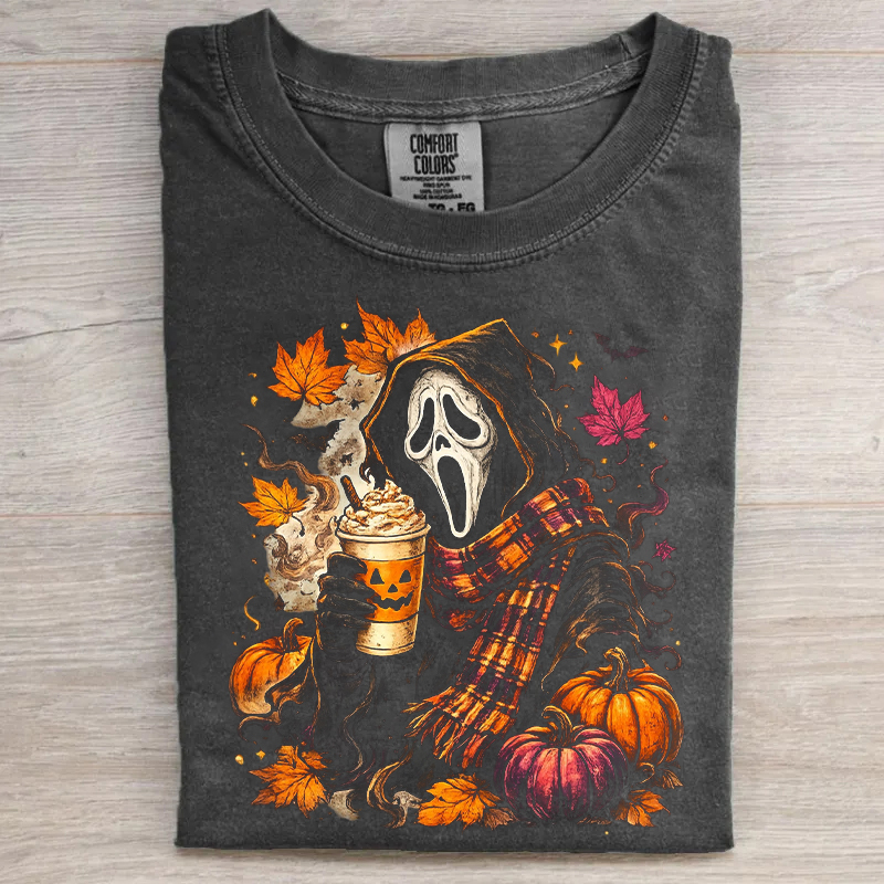 Halloween Ghost Face T-shirt