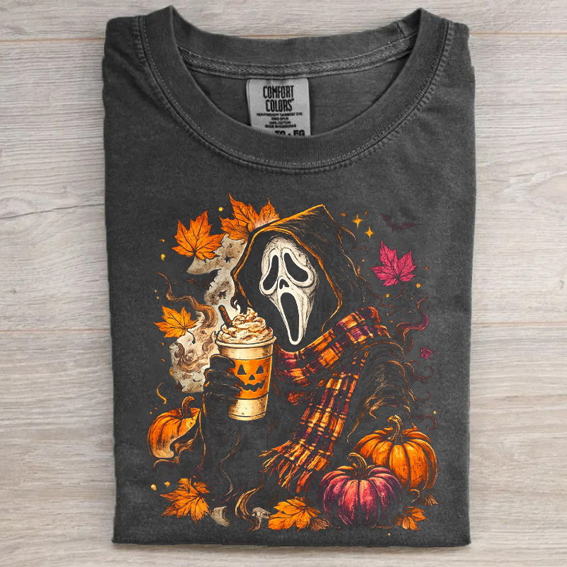 Halloween Ghost Face T-shirt