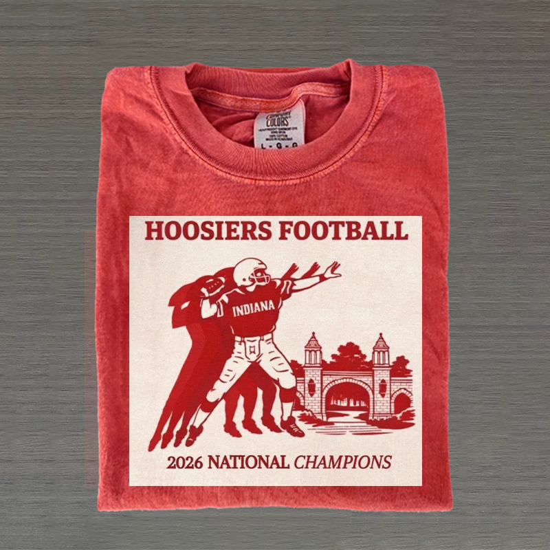 Hoosiers Football 2026 National champions T-shirt