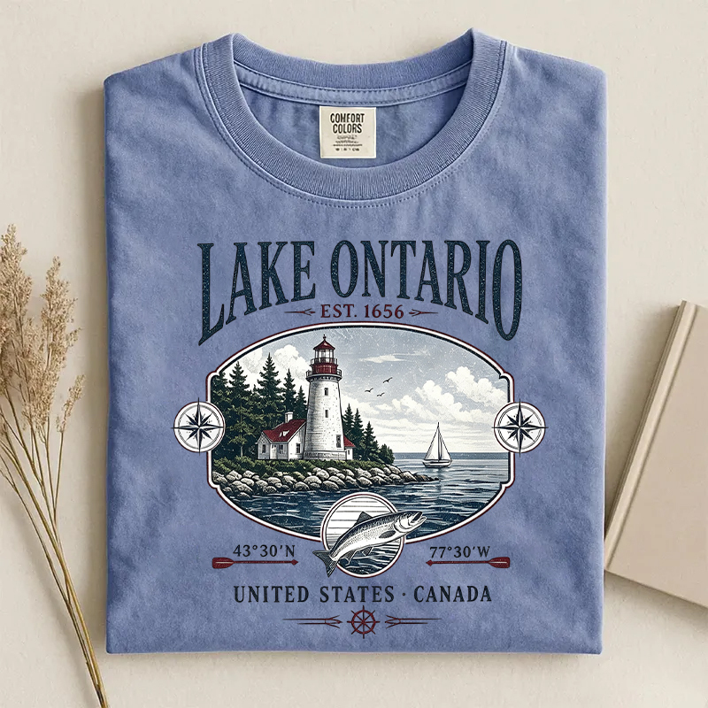 Lake Ontario EST 1656 T-shirt