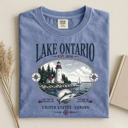Lake Ontario EST 1656 T-shirt