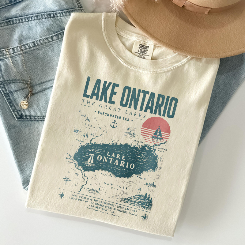 Lake Ontario The Great Lakes T-shirt