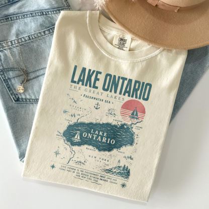 Lake Ontario The Great Lakes T-shirt
