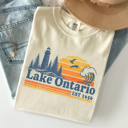 Lake Ontario EST 1656 T-shirt