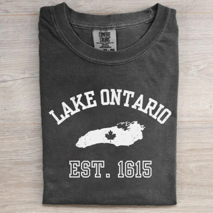 Lake Ontario EST 1615 T-shirt