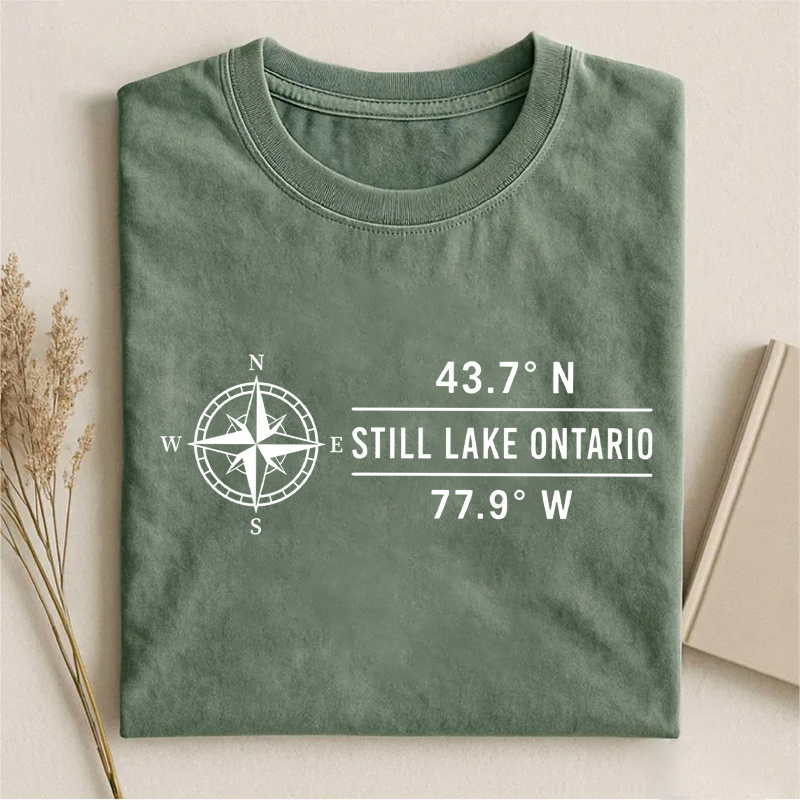 Still Lake Ontario T-shirt