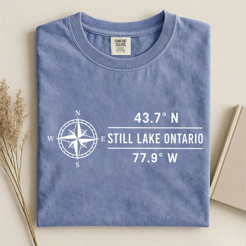 Still Lake Ontario T-shirt