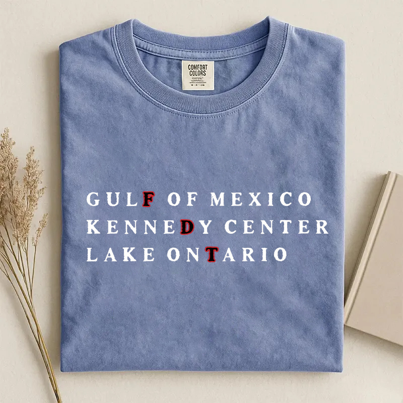 FDT Gulf Of Mexico Kennedy Center Lake Ontario T-shirt