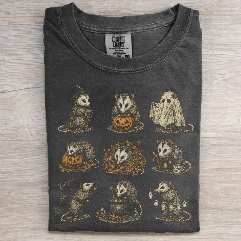 Vintage Halloween Opossum T-shirt