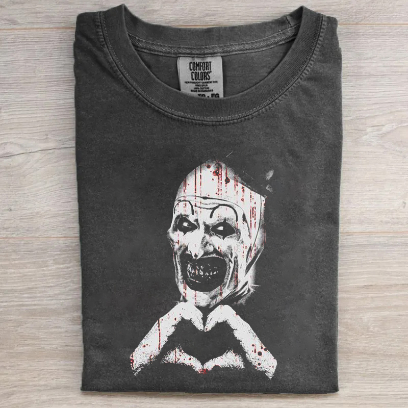 The Clown Terrifier Spooky Slasher T-shirt