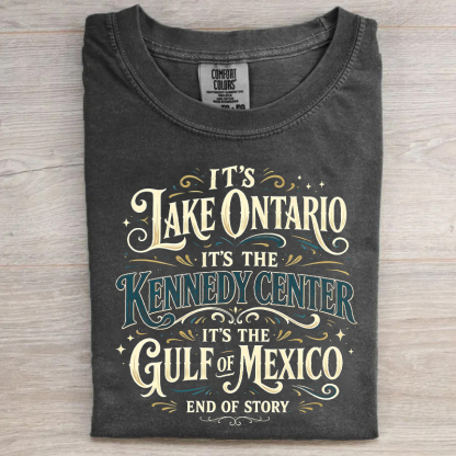 Lake Ontario Kennedy Center Gulf Of Mexico T-shirt