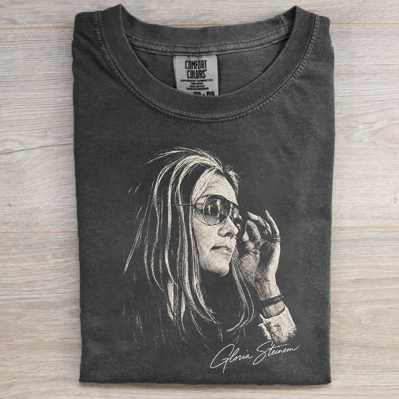 Gloria Steinem Feminist Icon T-shirt