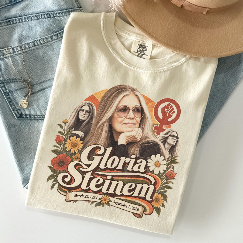 Retro Gloria Steinem T-shirt