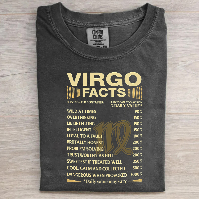 Virgo Facts T-shirt