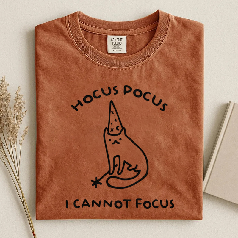 Hocus Pocus I Cannot Focus T-shirt