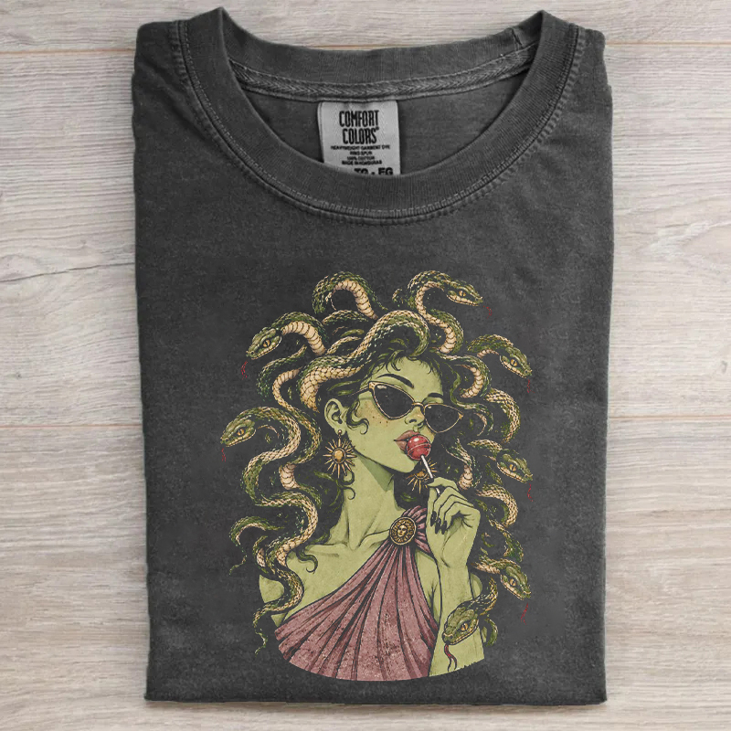 Medusa Lollipop Greek Mythology T-shirt