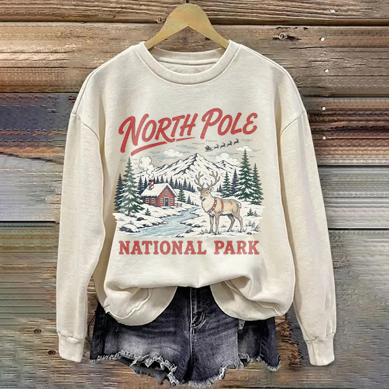 North Pole National Park Sweatshirt