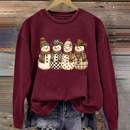 Christmas Snowman Sweatshirt