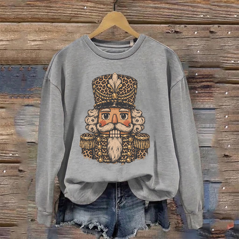 Leopard Nutcracker Sweatshirt