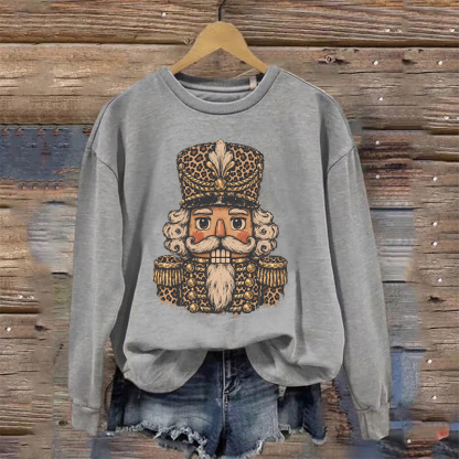 Leopard Nutcracker Sweatshirt