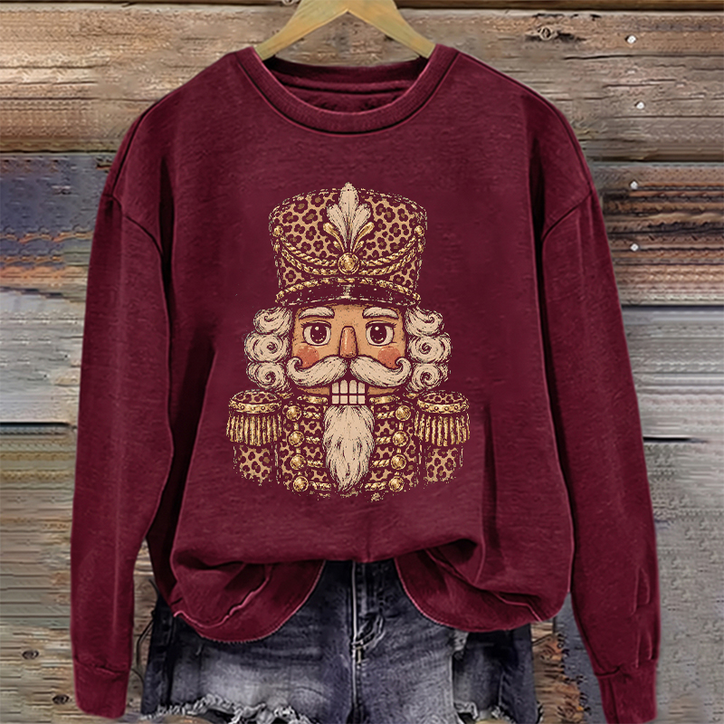 Leopard Nutcracker Sweatshirt