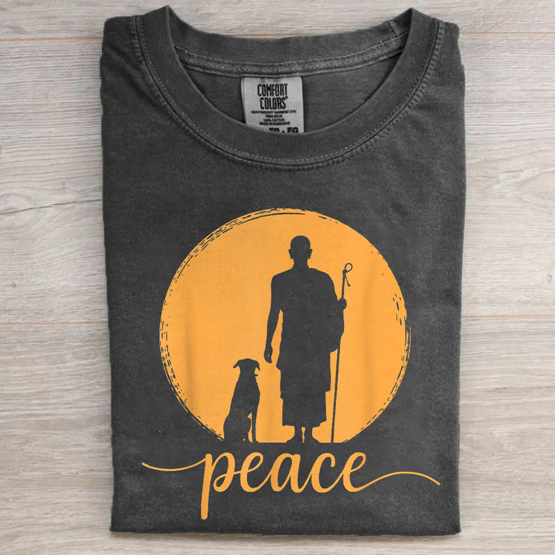 Walk For Peace Monks T-shirt