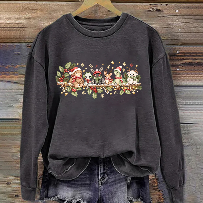 National Park Cryptid Christmas Sweatshirt