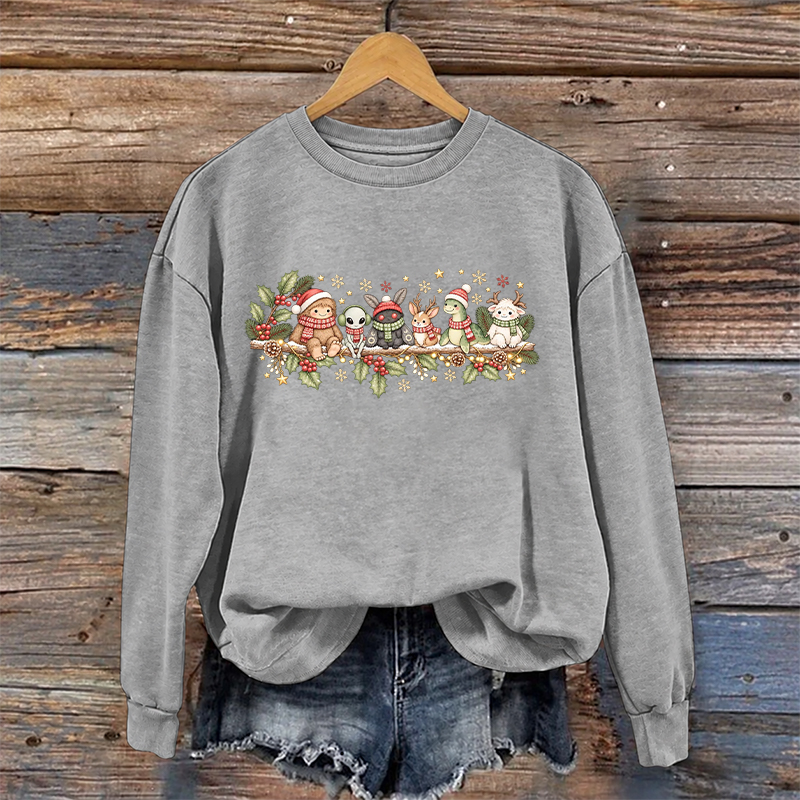 National Park Cryptid Christmas Sweatshirt