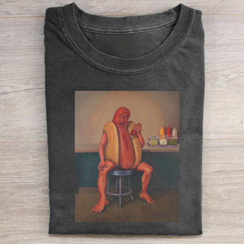 Sultry Hot Dog T-shirt