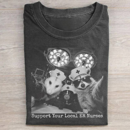 Raccoon Emergency Department T-shirt