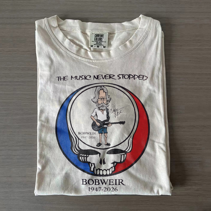 The Music Never Stopped Classic Rock T-shirt