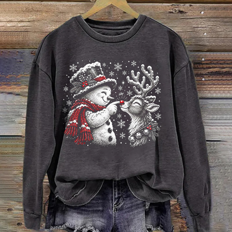 Snowman Christmas Sweatshirt