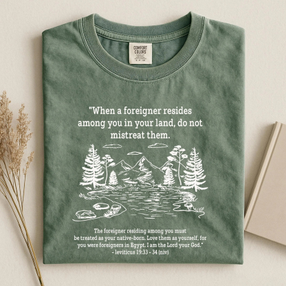 Pro Immigrant Christian T-shirt