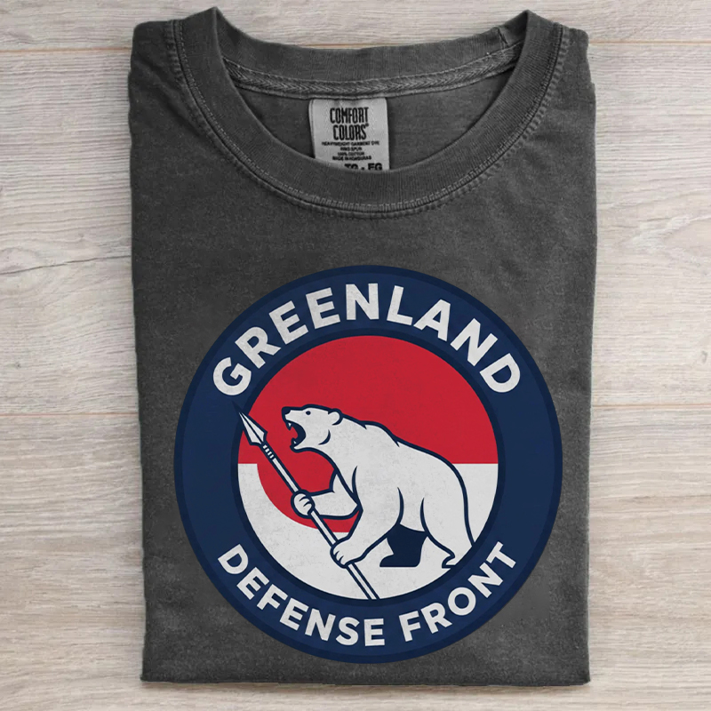 Greenland Defense Front T-shirt