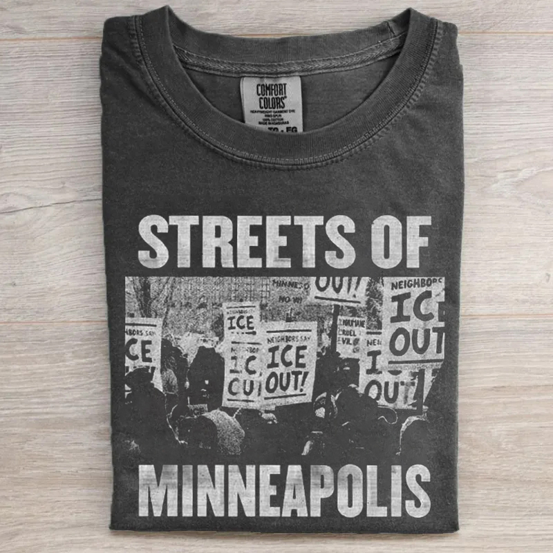 Streets Of Minneapolis T-shirt