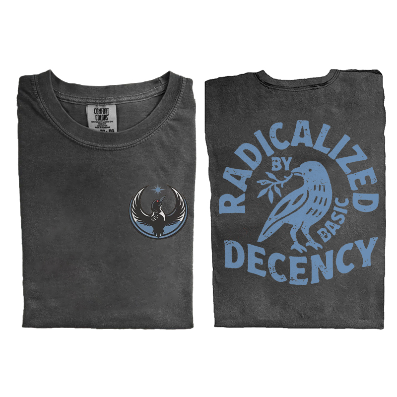 Radicalized By Basic Decency T-shirt