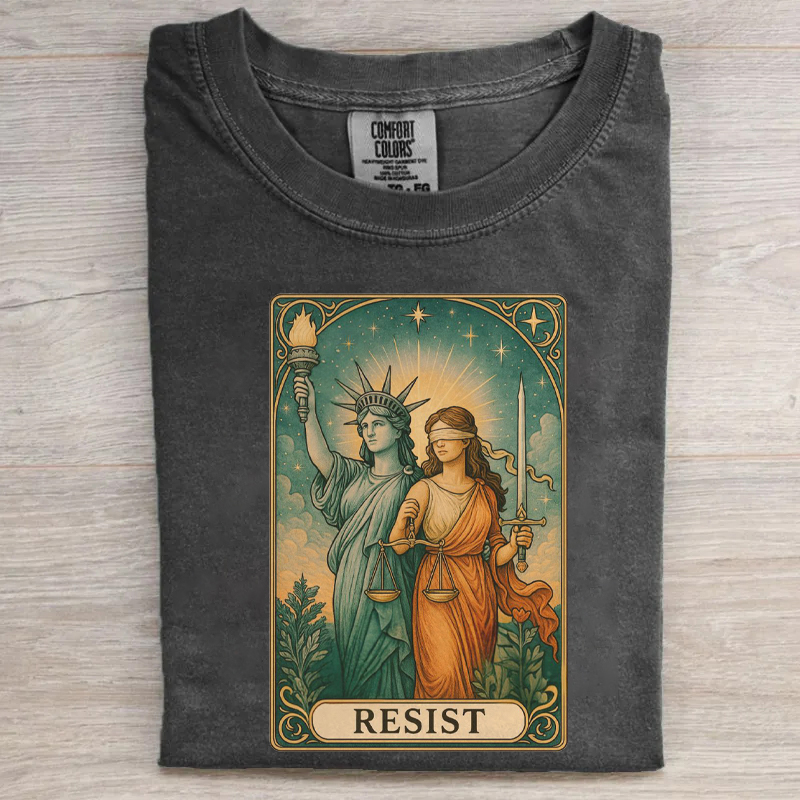 Resist Tarot T-shirt