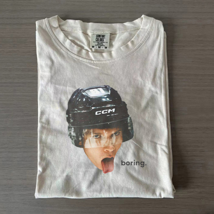 Heated Rivalry Ilya Rozanov Tounge Out Boring T-shirt