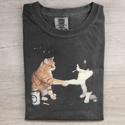 Smoking Cats T-shirt