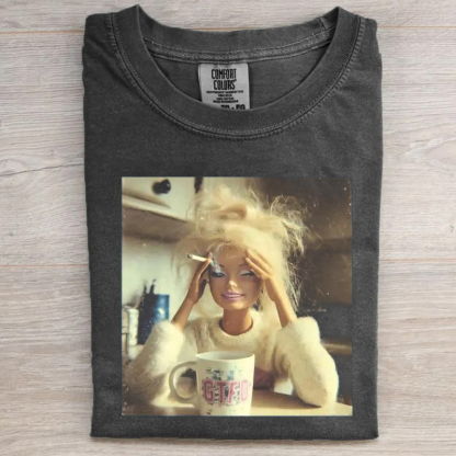 Smoking Doll Meme T-shirt