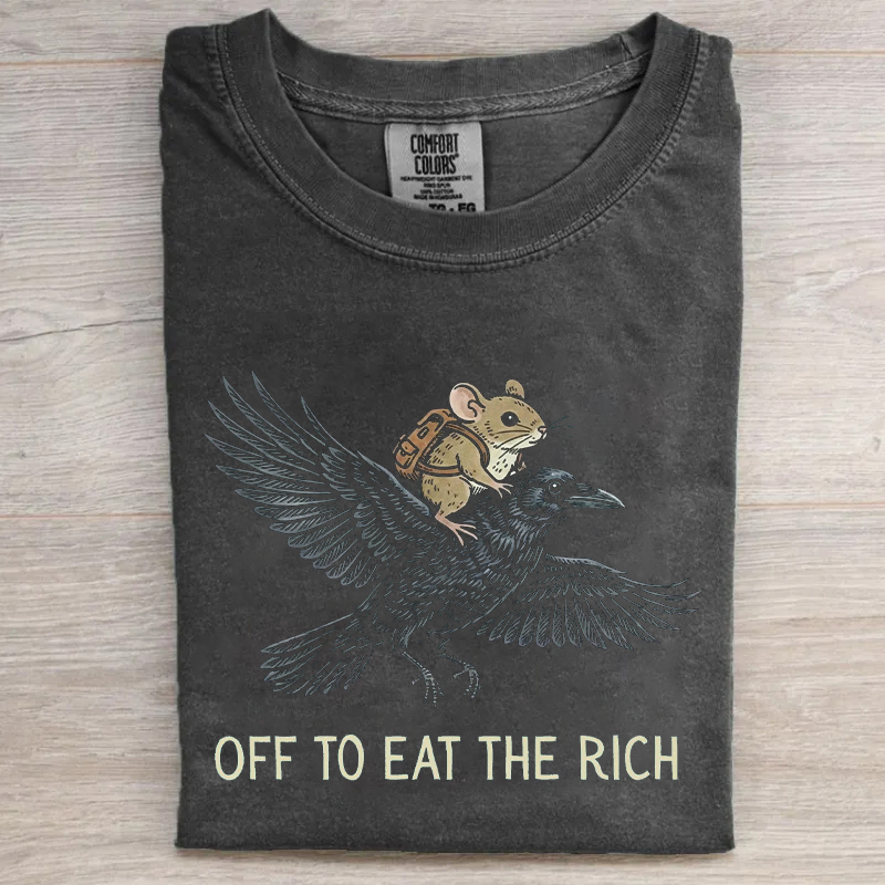 Off To Eat The Rich T-shirt