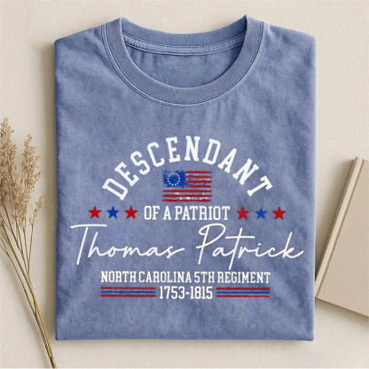 Descendant Of A Patriot T-shirt