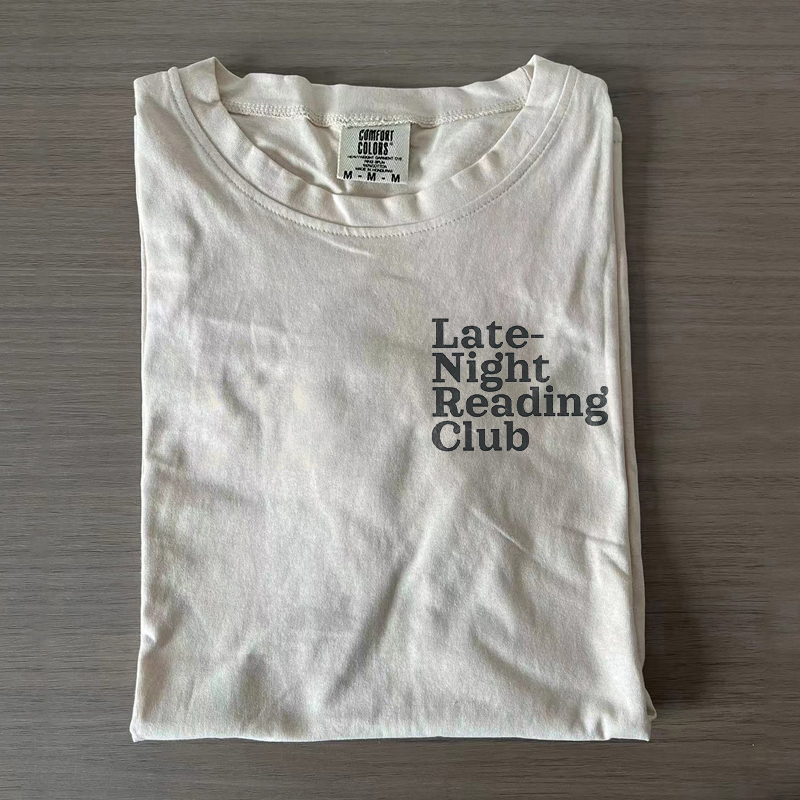 Late Night Reading Club T-shirt