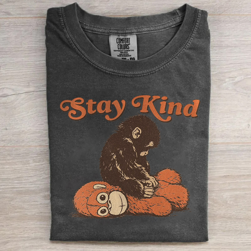 Stay Kind Baby Monkey Punch T-shirt